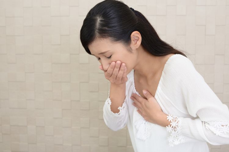 吐き気がするとは